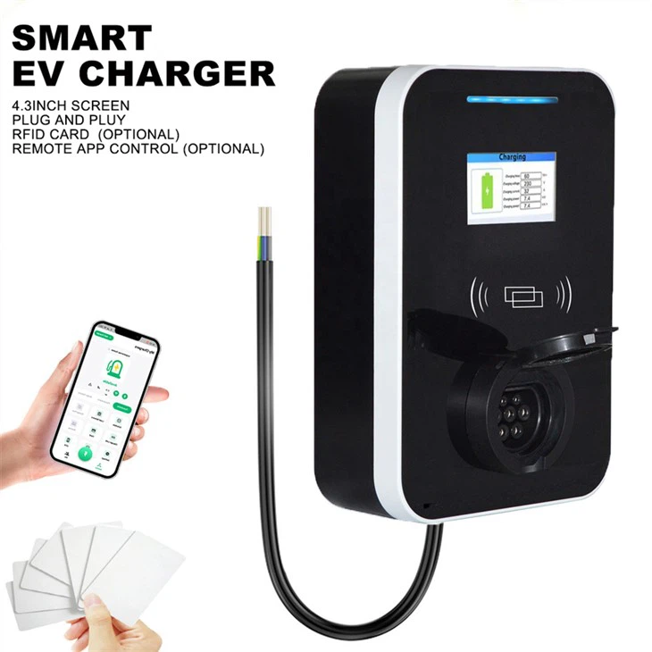 Type2 32A 7KW Smart EV Home Charger