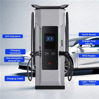 150KW CCS Chademo GBT Tsheb Them Tsheb Tsheb